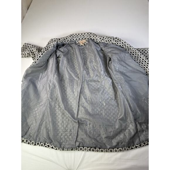 PARIS BLUES YK2 Check Window Plaid Woven Wool Blend Pea Coat Size XL - Picture 6 of 8